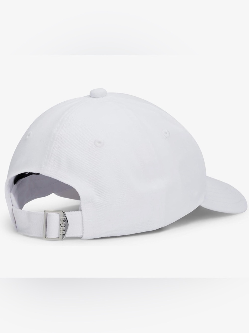 NWT BOSS White Embroidered Logo Cap hat mens women’s unisex baseball - Picture 2 of 3